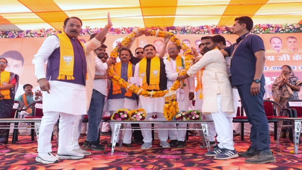 Mohan Yadav gave mantra to BJP workers for victory in Shahdol Rewa and Satna Mohan Yadav gave mantra to BJP workers for victory in Shahdol Rewa and Satna