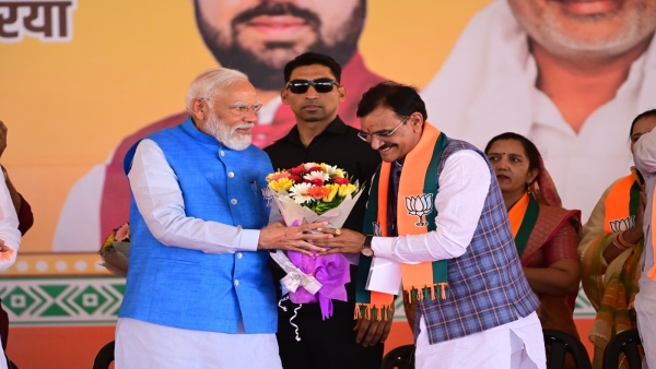 Congress insulted the contributions of Bhim Rao Ambedkar PM Modi statement in Hoshangabad Pipariya