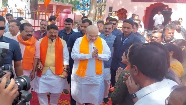 Amit Shah prepared strategy with Kailash Vijayvargiya to win Chhindwara Lok Sabha seat Amit Shah prepared strategy with Kailash Vijayvargiya to win Chhindwara Lok Sabha seat
