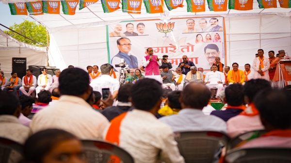 Shivraj Singh Chauhan visited Kankali Mata temple on the holy festival of Ram Navami