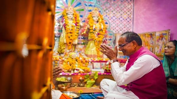 Shivraj Singh Chauhan visited Kankali Mata temple on the holy festival of Ram Navami