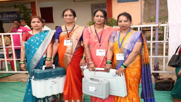 Officials ready for voting on 6 Lok Sabha seats of MP employee dies while on duty in Mandla