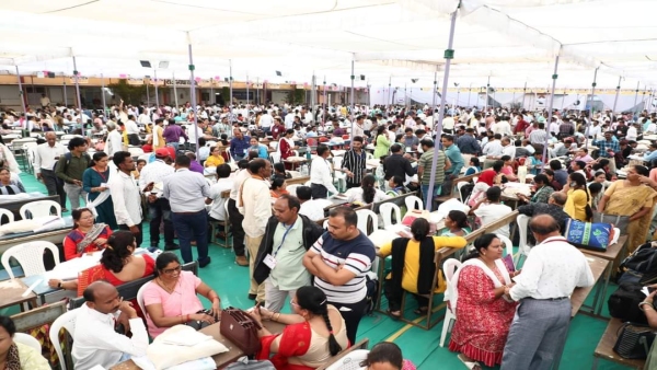 Officials ready for voting on 6 Lok Sabha seats of MP employee dies while on duty in Mandla