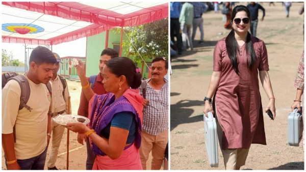 Officials ready for voting on 6 Lok Sabha seats of MP employee dies while on duty in Mandla