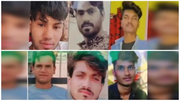 Wedding procession returning from MP Khilchipur met with an accident 9 youths died trolley and van collided Wedding procession returning from MP Khilchipur met with an accident 9 youths died trolley and van collided