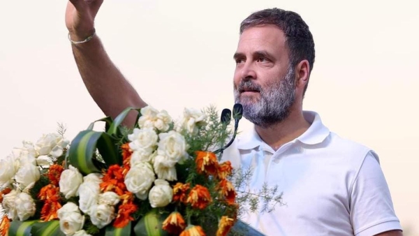 Rahul Gandhi asked for votes for Phool Singh Baraiya in Bhind Constitution is the soul of India Rahul Gandhi asked for votes for Phool Singh Baraiya in Bhind Constitution is the soul of India