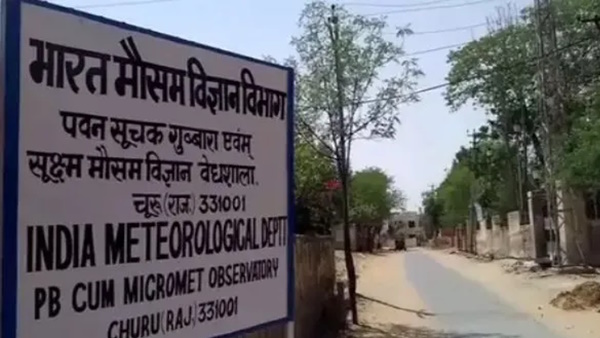 Churu records all-time high maximum temperature