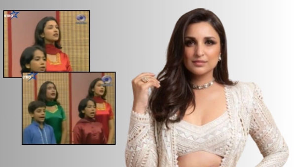 Young Parineeti Chopra rare Doordarshan singing performance
