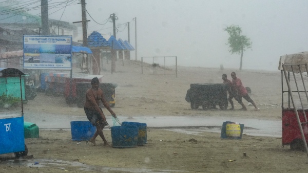 Cyclone Remal landfall