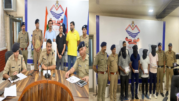 Conspiracy hatched Tihar Jail Delhi notorious gang robbery house staff eleven hundred rupees seized