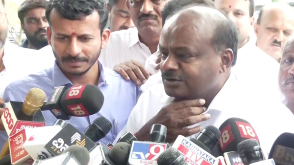 HD Kumaraswamy over DK Shivakumar allegation