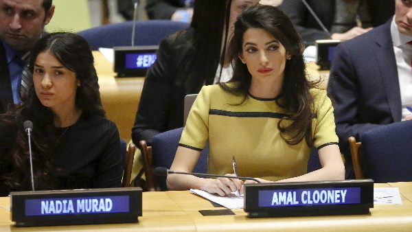 Amal Clooney Gaza-Israel