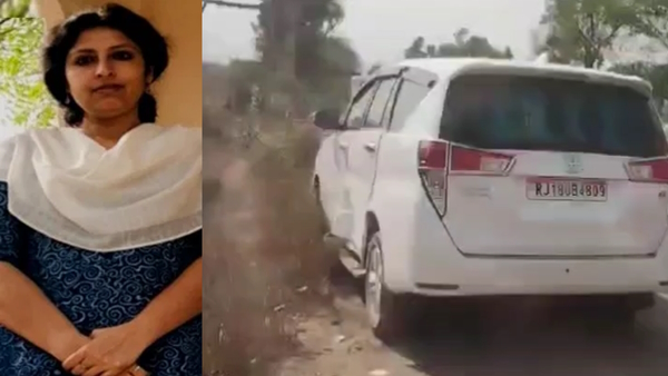 Jhunjhunu District Collector Accident