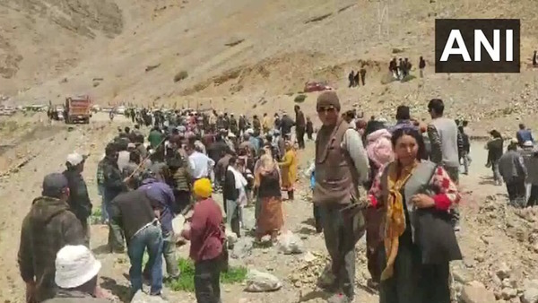 Kangana Ranaut protest in Himachal Kaza