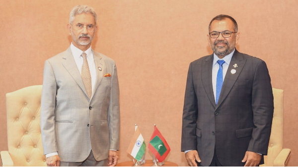 maldives foreign mionister india visit