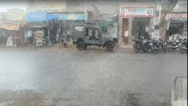 relief-from-heat-after-thunderstorm-and-rain-in-surya-nagri-jodhpur-hail-fell-in-lohawat