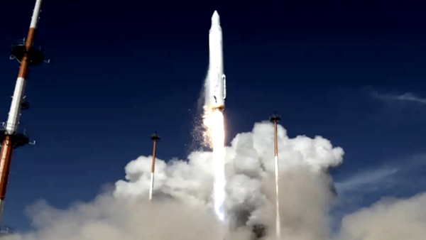 North Korea spay satellite explodes