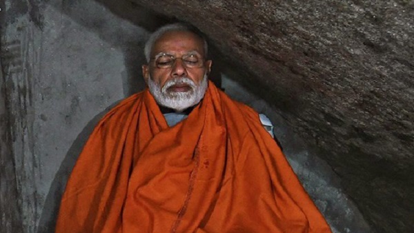 PM Modi Meditation Vivekananda Rock