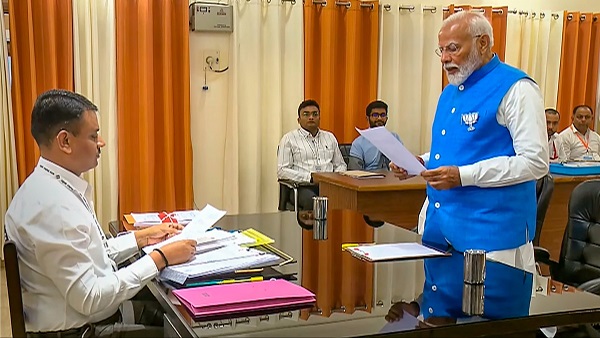 PM Narendra Modi Nomination