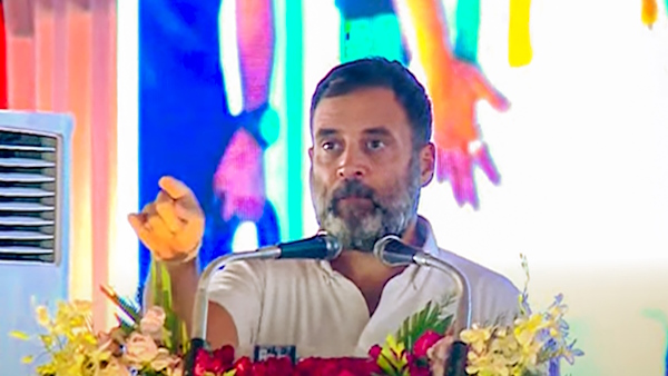 narendra Modi first projected Rahul Gandhi now he is attacking him