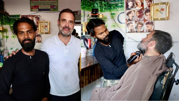 Rahul Gandhi Barber Shop