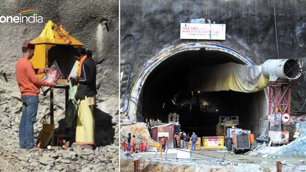 Silkyara Tunnel 42 laborers trapped in tunnel for 17 days a temple of Baba Boukhnag is being built