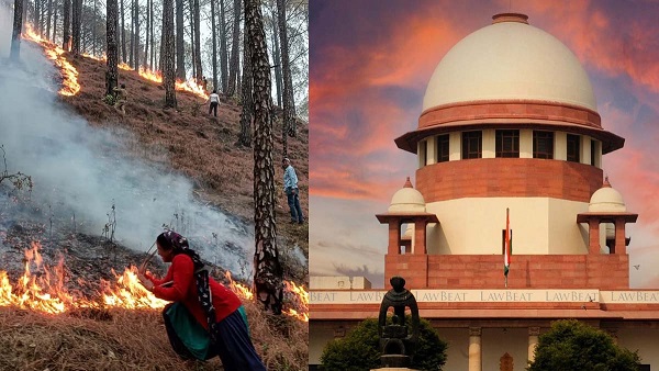 Supreme court hearing case of fire forests court asked questions Uttarakhand Central Government Supreme court hearing case of fire forests court asked questions Uttarakhand Central Government