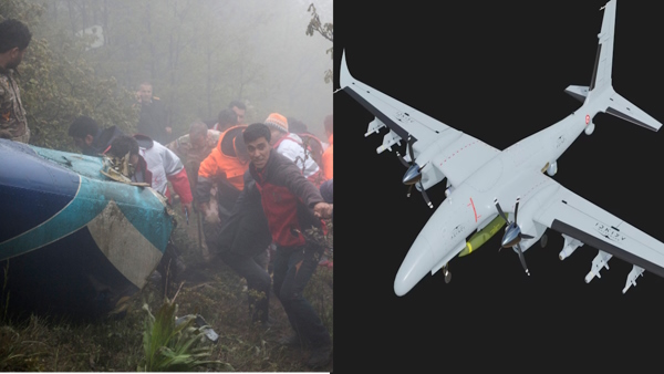 Turkiye drone reveals Raisi helicopter crash