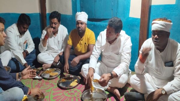 Jitu Patwari campaigned vigorously for the victory of Congress candidate Ramu Tekam