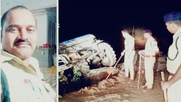 Sand tractor-trolley collided with ASI Mahendra Bagri was posted at Beohari police station