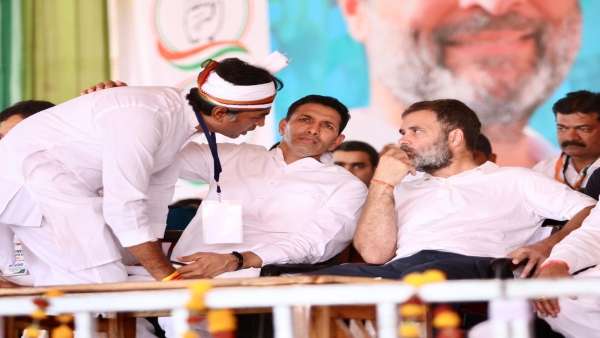 In Khargone Rahul Gandhi told how many seats BJP will get in Lok Sabha elections 2024
