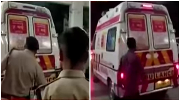 Constable Vikram Parmar shot himself in the police line after a dispute with his wife