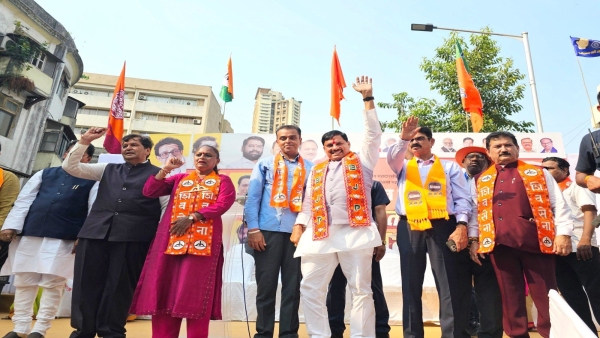 CM Mohan Yadav made sharp attacks on Congress in Mumbai - taught a lesson to Pakistan patrons