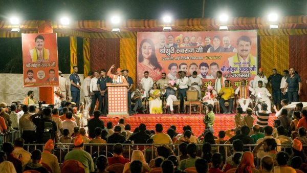 CM Mohan Yadav targets Congress regarding Lok Sabha elections in New Delhi