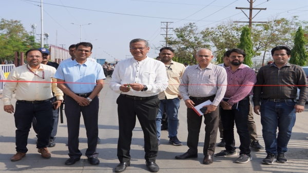 Road inaugurated by AIIMS Bhopal for the people of Pipliya Pende Khan village