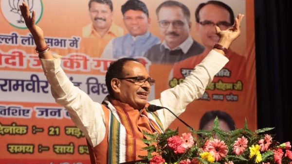 Shivraj Singh Chauhan gave a big statement on Kejriwal in Delhi regarding elections 2024