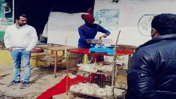 Mohan Yadav government s action against shopkeepers selling meat fish illegally fine imposed