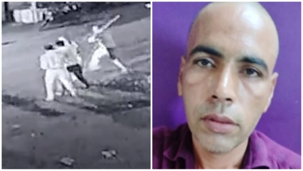 Businessman beaten up by police CCTV footage surfaced people created ruckus Businessman beaten up by police CCTV footage surfaced people created ruckus