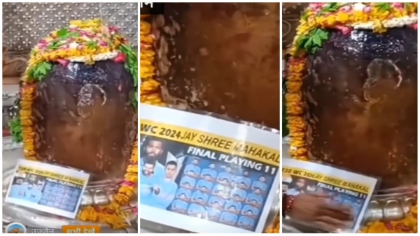 Special prayers performed in Mahakal temple for Team India s victory in the World Cup