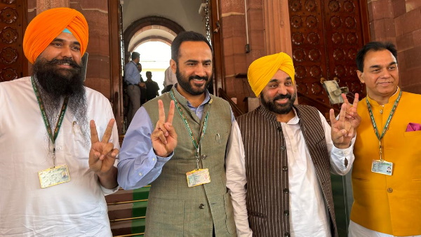 Punjab MPs with cm bhagwant maan
