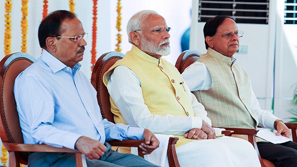 Meet Ajit Doval and PK Mishra