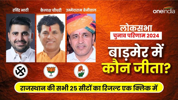 Barmer Lok Sabha Chunav Result 2024