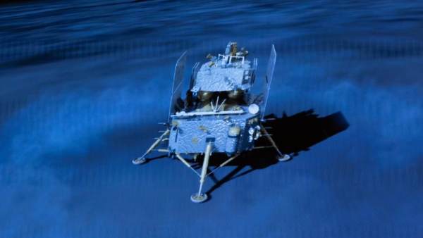 China s Chang e-6 lander China s Chang e-6 lander