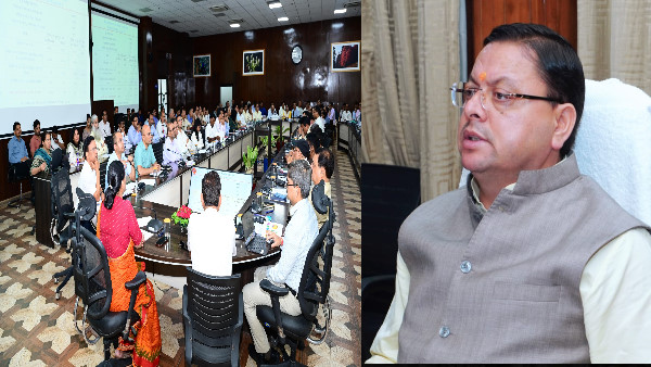 CM PUSHKAR Dhami in action Meeting of CM Helpline virtually Delhi gave this warning to officials