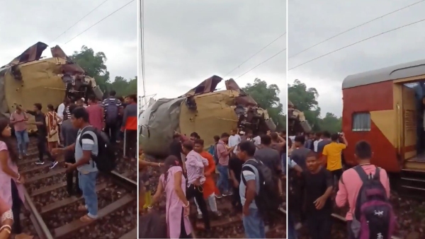 Sealdah Kanchanjungha Express train accident