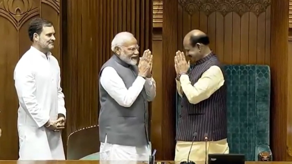 Om Birla PM Modi Rahul Gandhi
