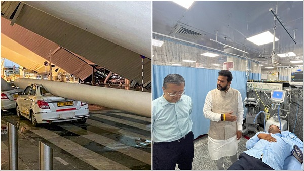 Delhi airport roof collapse News