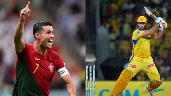 dhoni and ronaldo