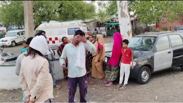 Father and son died in Sagar due to lightning Father and son died in Sagar due to lightning