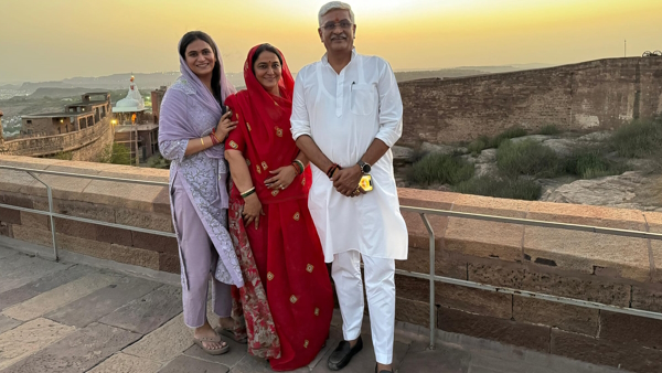 Gajendra singh Shekhawat Family